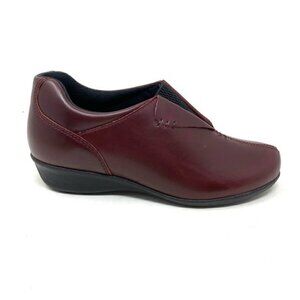 DREW Naples Comfort Shoes in vino WIDE